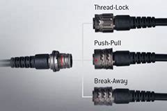 AMC® Series T 3-Way Lock Connectors - ODU | DigiKey
