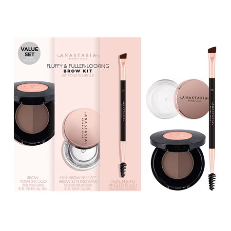 Fluffy & Fuller Looking Brow Kit • Ebony