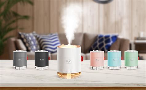 HANNEA® 500ml Mini Silent Humidifier Household Car Humidifier Desktop ...