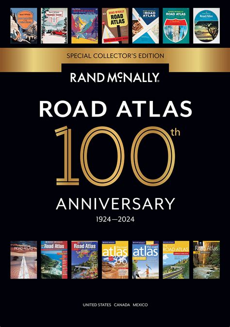 Rand McNally 2024 Road Atlas: United States, Canada, Mexico: 100th ...