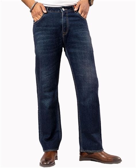 Blue Straight Fit Jeans