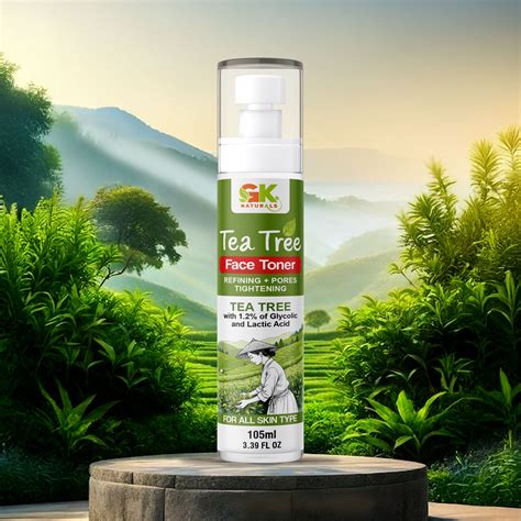 Tea Tree Toner with 1.2 % Glycolic acid – GK Naturals