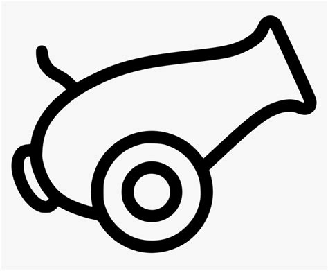 Cannon - Clipart Cannon Png, Transparent Png - kindpng