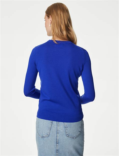 Buy Pure Merino Wool Crew Neck Jumper at Marks & Spencer