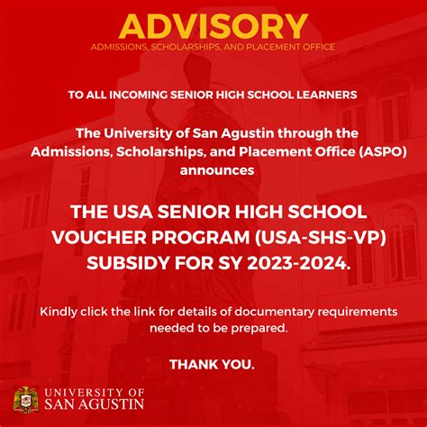 Image result for SHS Voucher Program