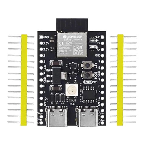 Probots ESP32-C3-Mini-1 Dual Type-C USB Development Board Buy Online ...