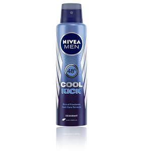 Buy NIVEA Men Deodorant, Cool Kick, 48h Long lasting Freshness, 150 ml ...