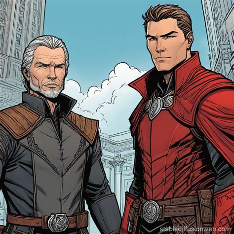 Darrow and Sevro Red Rising | Stable Diffusion Online