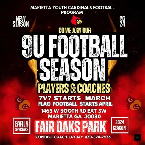 9u Free TRYOUTS , Fair Oaks Park Recreation Center, Marietta, 1 March ...