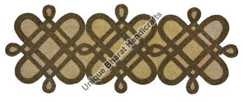 Unique Bharat Handicrafts Moradabad - 16X16 Inch Velvet Beaded Work ...