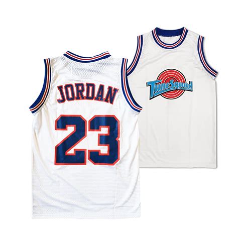 Michael Jordan #23 Tune Squad White Basketball Youth Jersey - Walmart.com