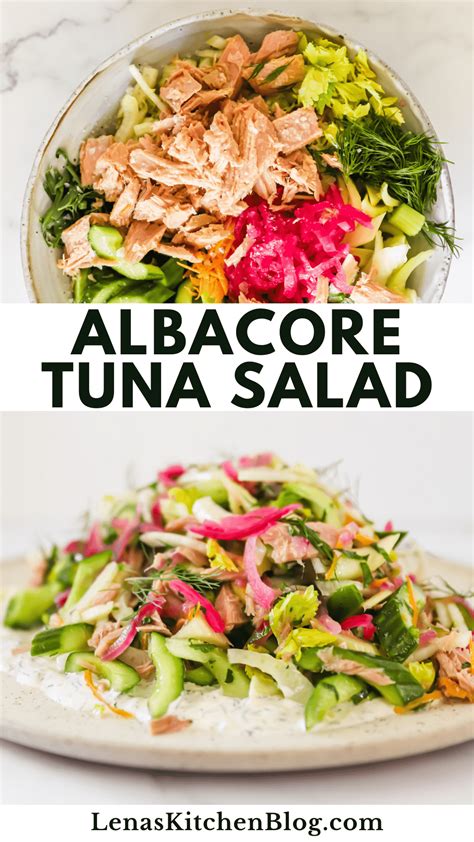 Easy Albacore Tuna Salad - Lena's Kitchen