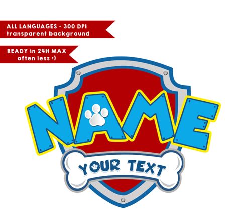 Paw Patrol Logo Vector at GetDrawings | Free download