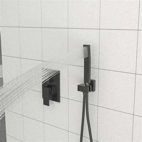 Buy Pressure Balancing Rain Shower System Rough-in Valve Trim Kit ...