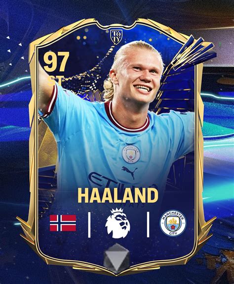 FC Mobile TOTY Erling Haaland 🤖🤖🤖 Concept (Original Card Art by FutGraphics) : r/fifacardcreators