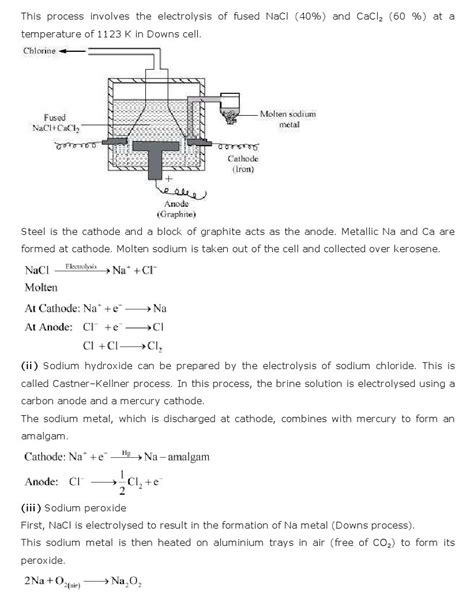 The s- Block Elements, Class 11 Chemistry NCERT Solutions