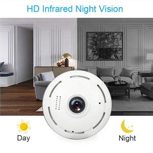 Buy AJUK 360 Degree Panoramic Fisheye Security CCTV Camera with Motion ...