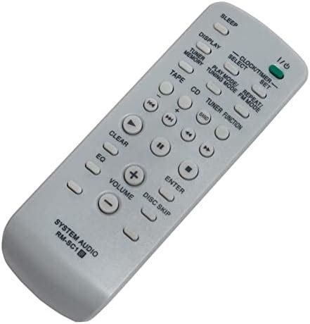 Replacement Remote Control RM-SC1 for Sony Mini Hi Fi System CMT-NE3 ...