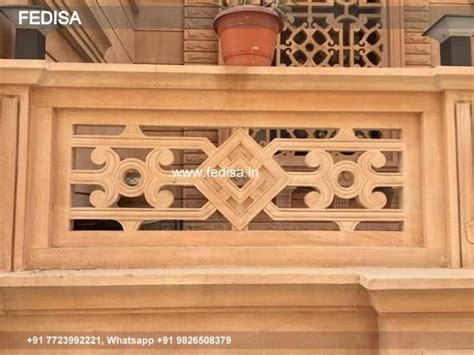 Grc Jali Rectangular House Design House Entrance Design Townhouse ...