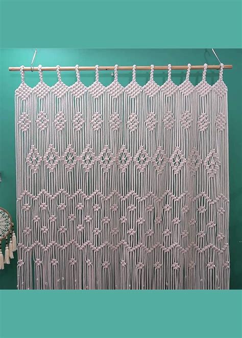 Get Macrame Cotton Rope Curtain at ₹ 1449 | LBB Shop