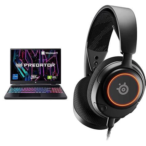 Acer Predator Helios Neo 16 Gaming Laptop & SteelSeries Arctis Nova 3 ...