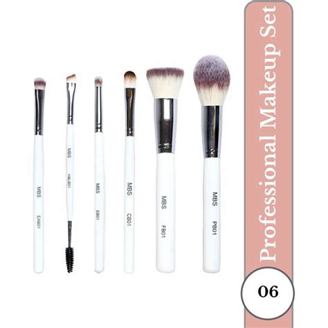 Buy Makeup By Siti 06 Pcs Professional Makeup Brush Set For Face & Eye ...