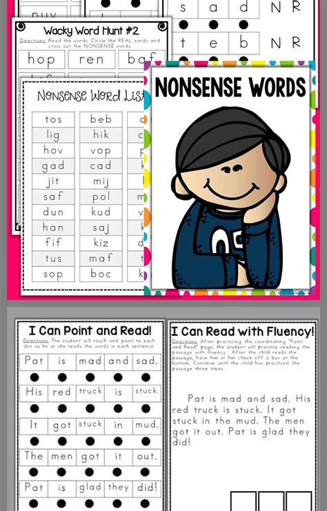 Free Printable Nonsense Words List