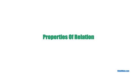 Image result for Relation Properties
