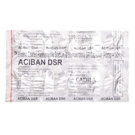 Aciban DSR - Strip of 10 Tablets : Amazon.in: Health & Personal Care