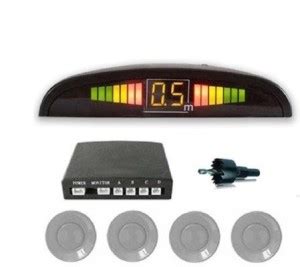 AutoSoul Reverse Parking Sensor Silver- RPSS24 Silver Electric Eye ...