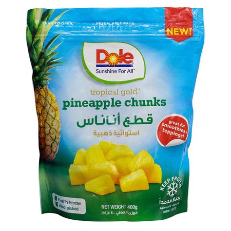 Dole Pineapple Chunks 400 g Online at Best Price | WORLD FOOD | Lulu ...