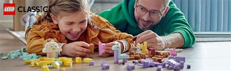 LEGO Classic Creative Pastel Fun 11028 Building Toy Set (333 Pieces ...