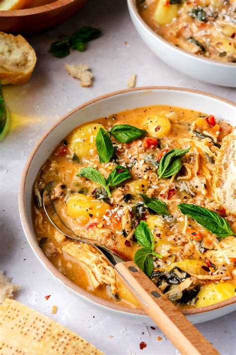 Chicken Gnocchi Soup - Recipe Chronicle