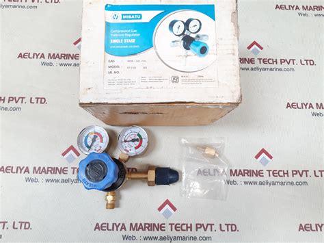 Misatu mox-100-cds compressed gas pressure regulator – Aeliya Marine Tech