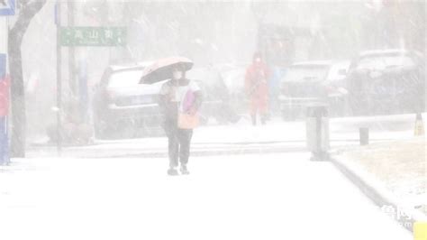 山东8市普降大雪 最大积雪深度达15厘米_山东频道_凤凰网