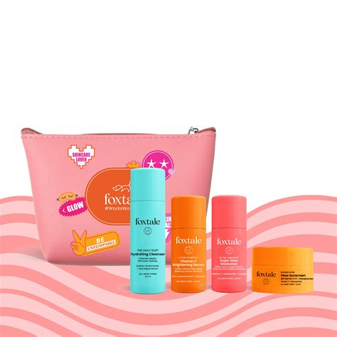 Buy On the Glow Skincare Travel Kit - FoxtaleDownload the App