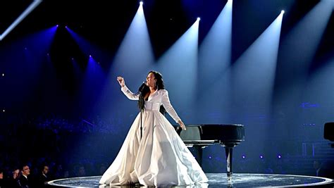 Demi Lovato debuts 'Anyone' in teary Grammy performance | CTV News