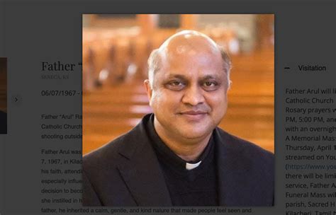 Memorial services for slain Kansas priest