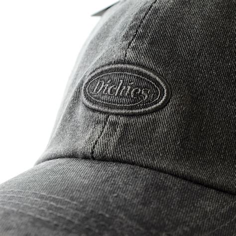 ローキャップ 帽子 DICKIES ディッキーズ EX PICMENT CALIF WAPPEN LOW CAP ブラック 80972900 ...