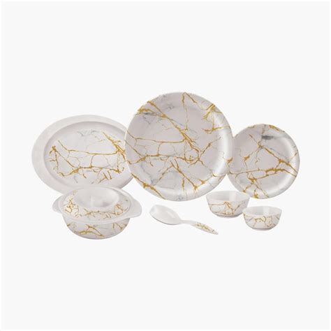 Buy SERVEWELL Printed 31-Pc. Dinner Set from Servewell at just INR 5309.0
