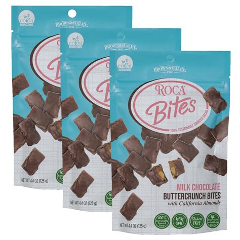 Buy Milk Chocolate ROCA® Bites, Chocolate Candy Buttercrunch Bites ...