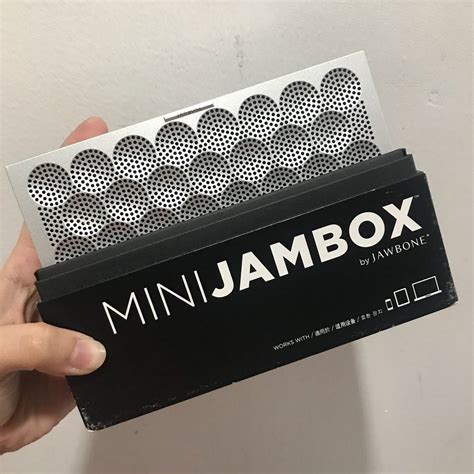 Mini Jambox by Jawbone Speaker Silver, Audio, Soundbars, Speakers ...