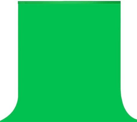 Hanumex® 8x12 Ft. Pro Green Screen Backdrop: Wrinkle-Free Fabric, Rod ...