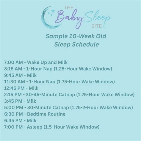 10 Week Old Baby Sleep Schedule | Tips from a Sleep Consultant