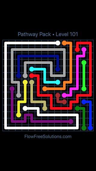 Image result for Flow Free Pathway Pack Level 102