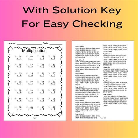 3rd Grade Math Multiplication 的图像结果