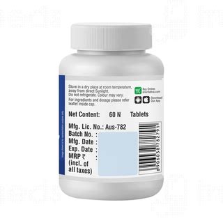 Sri Sri Tattva Immugen 500 Mg Tablet 60 - Uses, Side Effects, Dosage ...