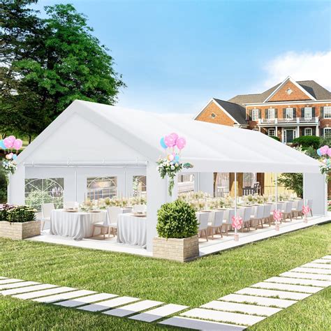 SANOPY 30 Ft. W 20 Ft. D Wedding Tent, Large Canopy Tents for Parties ...
