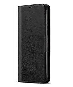 WHITBULL PU Leather Magnetic Premium Flip Cover with 2 Card Slot ...