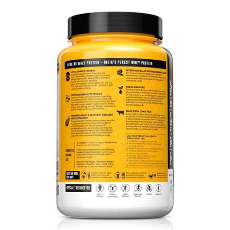 Buy Avvatar Whey Protein Powder 1 Kg + Nutristar Micronized CREA Gold ...